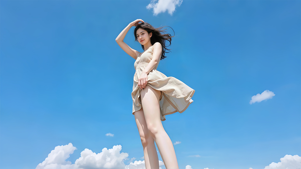 阳光小姐姐（001）5120x2880